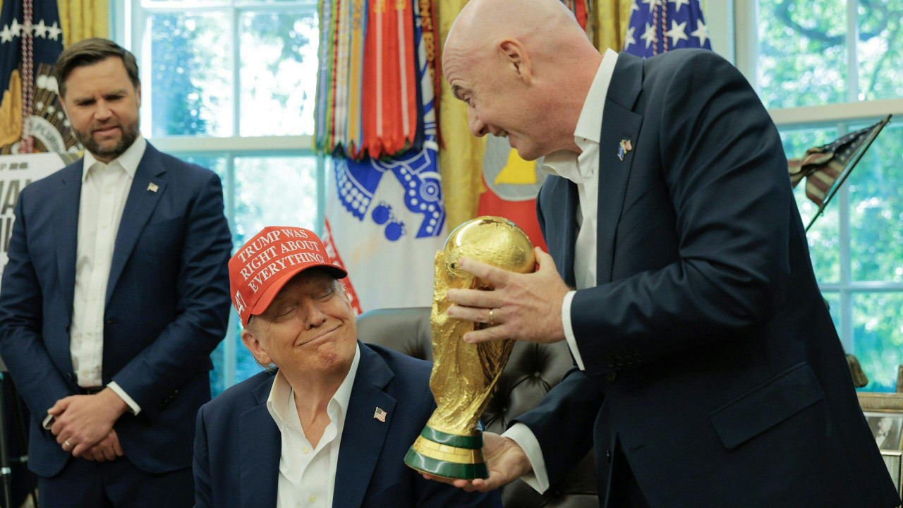 Trump Gets Laughs With World Cup Quip In Oval Office: ‘I Look Extremely Good In Shorts’