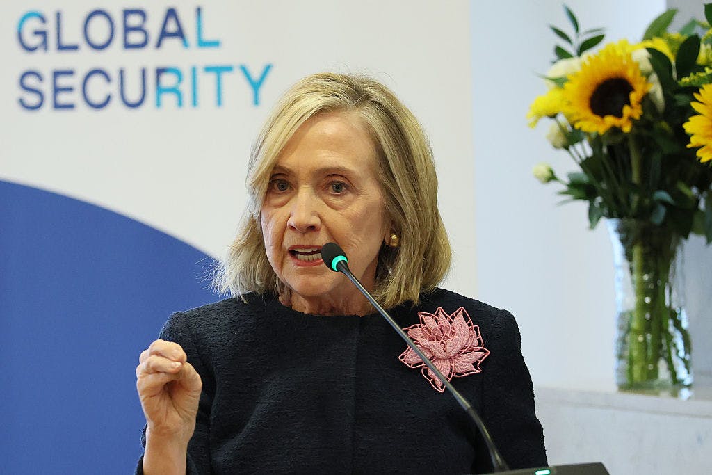 Watch Hillary Clinton Panic When Czech Leader Declares There Are Only Two Genders