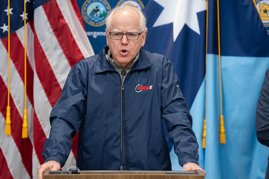 Tim Walz Warns Of ‘Civil War’ And Proves He Has No Moral Authority Left