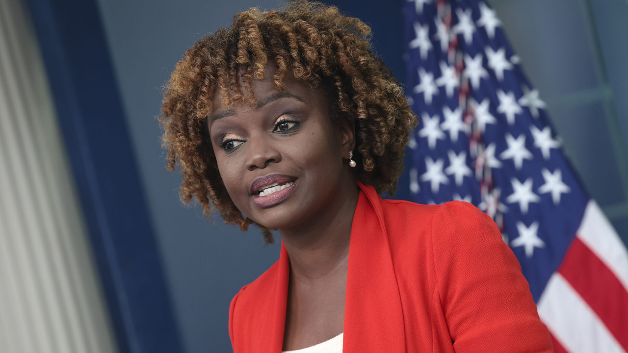 Karine Jean-Pierre Claims Biden Is ‘Stopping’ Illegal Aliens From Crossing Southern Border