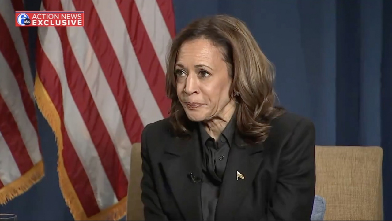 Kamala Harris Struggles To Answer Basic Question During First Solo Interview