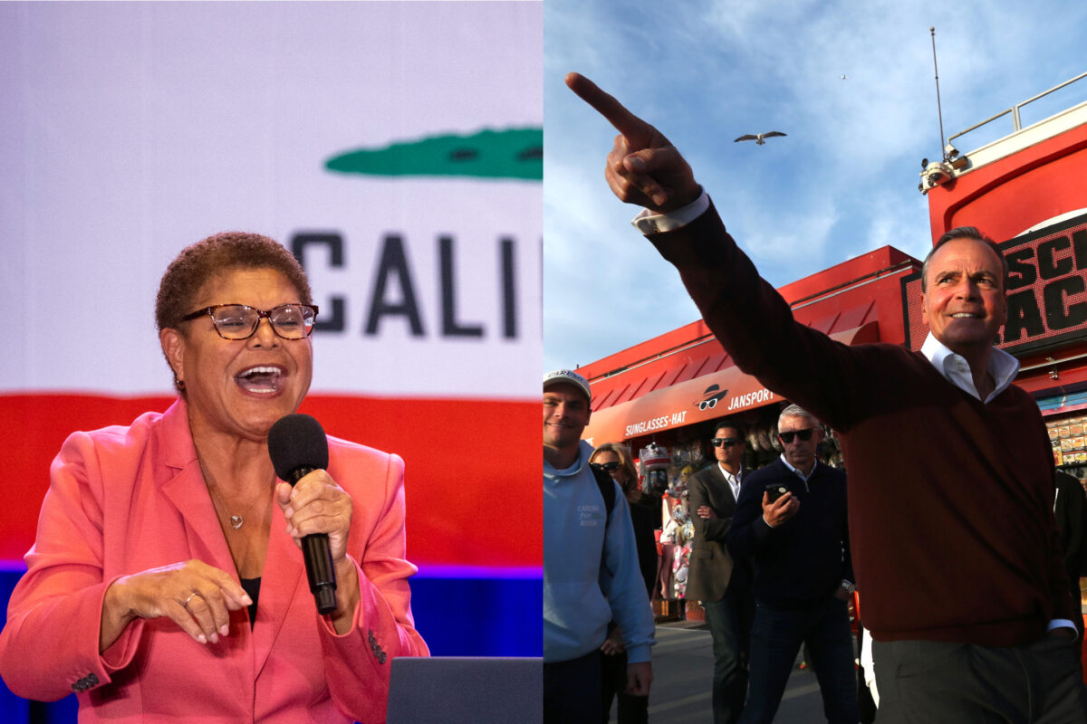Karen Bass Beats Rick Caruso In L.A. Mayoral Race: Projection