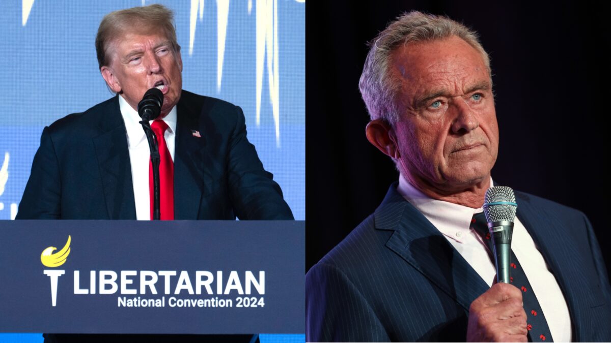 Libertarian Party Rejects RFK Jr. Bid For Nomination, Rules Trump Ineligible