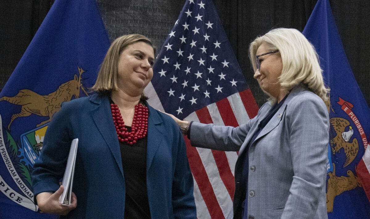 ‘First Time I’m Campaigning For A Democrat’: Liz Cheney Hits The Trail In Michigan