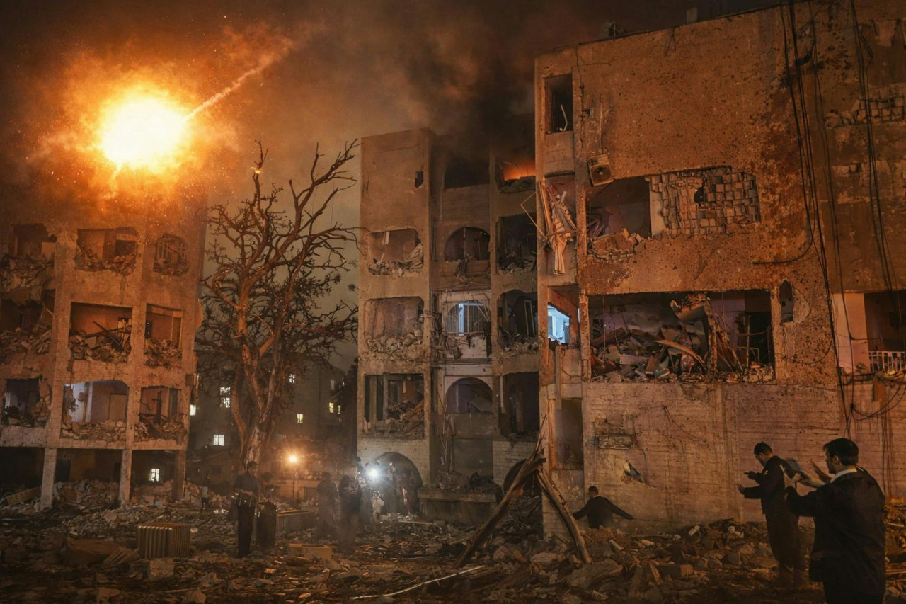 VIDEO: Iranian Missile Screams Over Israel, Explosion Injures Dozens, Including Children