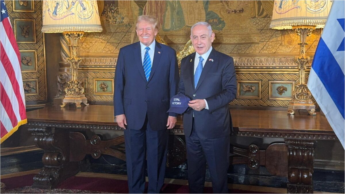 Trump Meets With Netanyahu At Mar-A-Lago, Slams ‘Incompetent People Running Our Country’