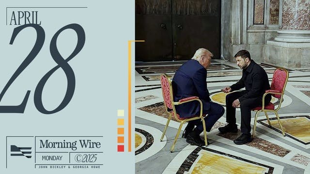 Morning Brief: Trump-Zelensky Sit Down, Pope Francis Funeral & ICE Ride-Along