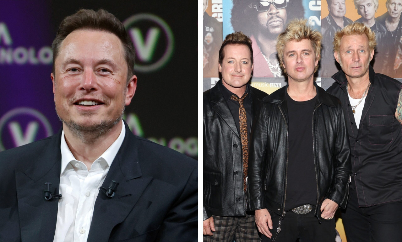 Elon Musk Mocks Green Day For Anti-MAGA Lyrics During NYE Performance