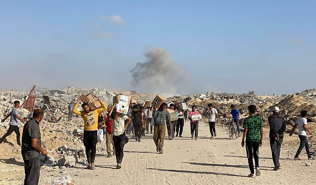 Israeli Military, Gaza Aid Group Debunk Hamas Claims Of Palestinians Killed In Strike At Aid Center