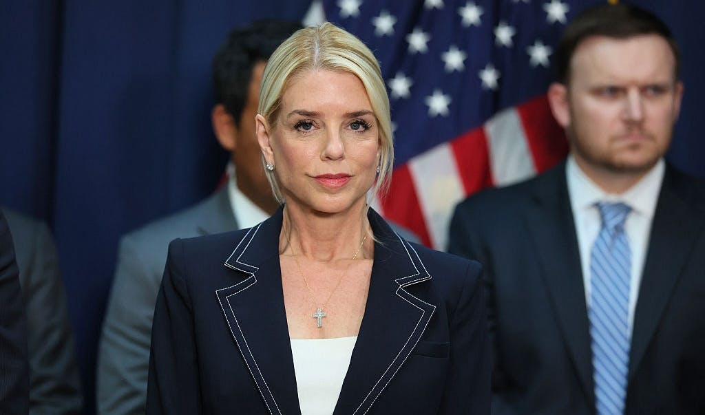 Bondi Fires DOJ Staffer Seen Making Obscene Gesture Toward National Guard In D.C.