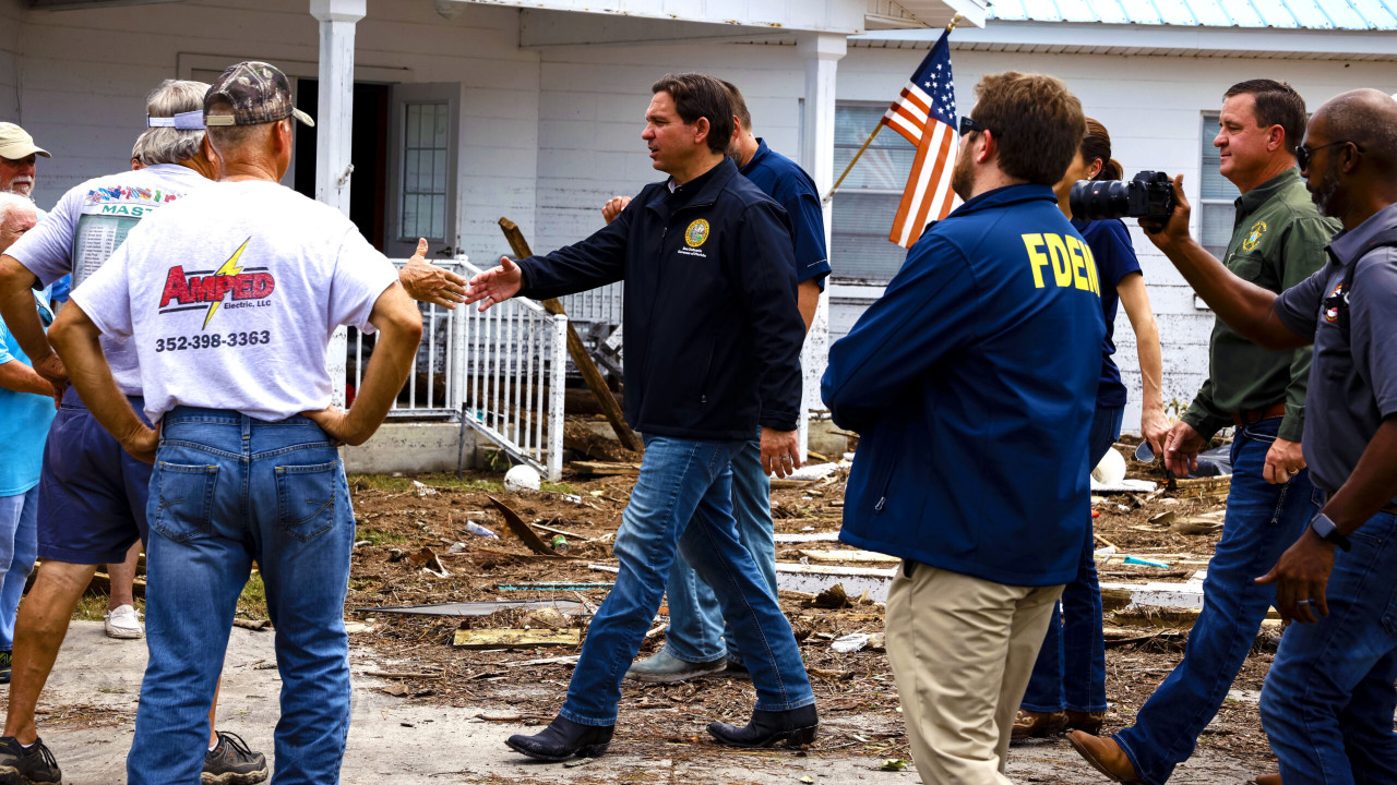DeSantis Bucks Biden Meet Offer: Secret Service Protections Would ‘Shut Down Ongoing Recovery Efforts’