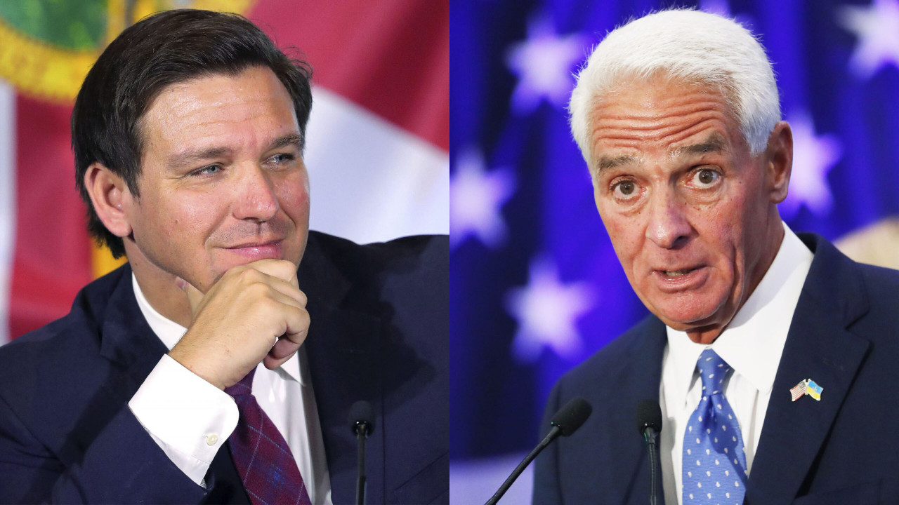 DeSantis On Crist’s 2024 Comments: ‘Only Worn-Out Old Donkey I Want To Put Out To Pasture Is Crist’