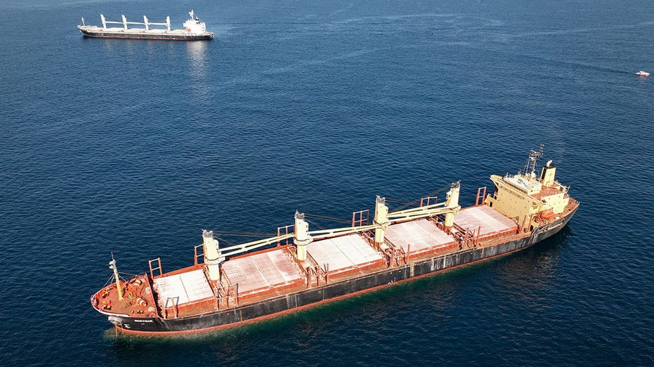 Cargo ship 'taking in water' following attack by Houthis in Gulf of Aden