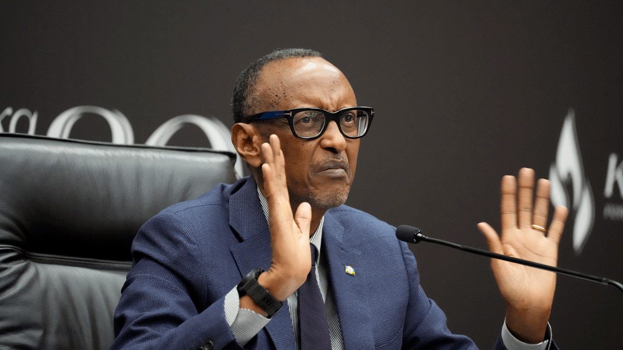 Rwanda's leader is concerned over perceived US ambiguity about victims of the 1994 genocide