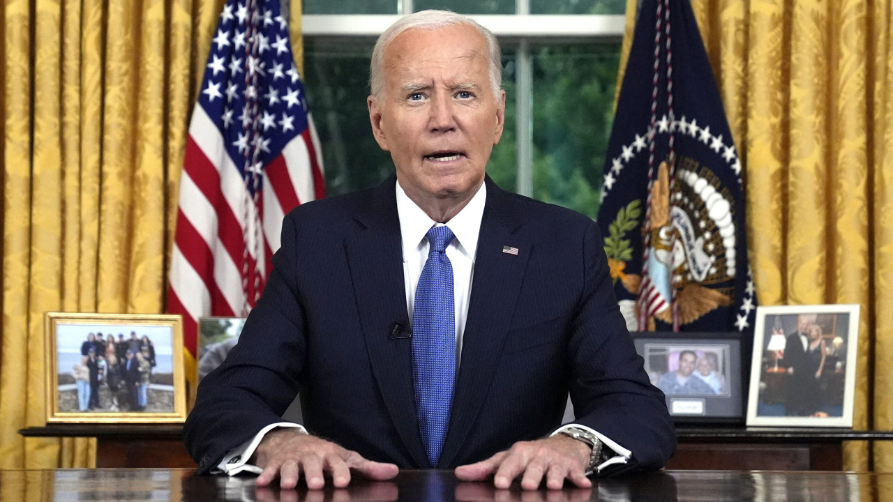 Biden Won’t Give Reason For Why He Ended His Campaign In Speech About Ending His Campaign