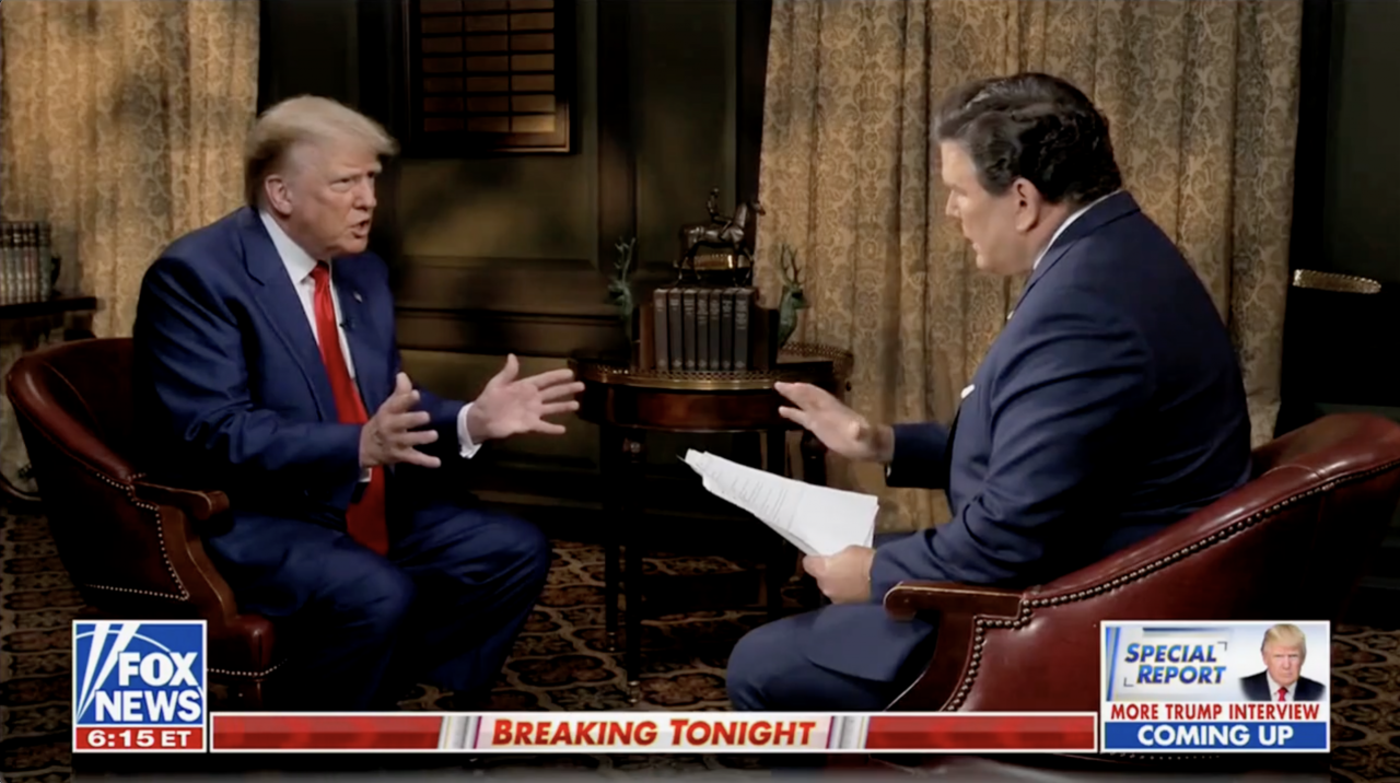 Bret Baier Clashes With Trump Over Last Presidential Election: ‘You Lost The 2020 Election’
