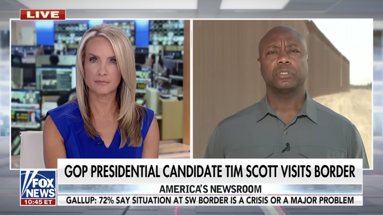 Tim Scott Slams Biden Over Condition Of U.S. Southern Border