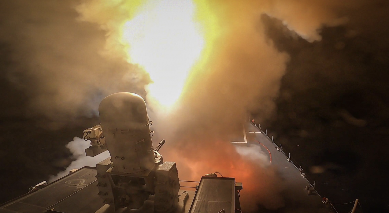 U.S. Destroyer Shoots Down 14 Terrorist Drones Over Red Sea
