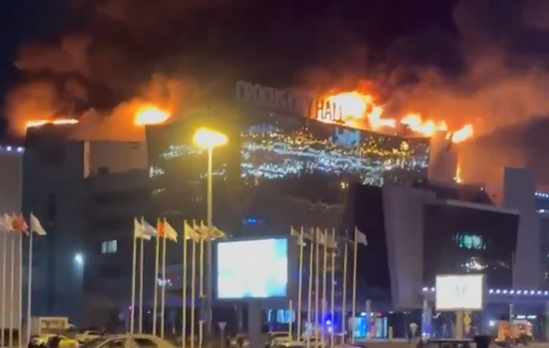 Heavily Armed Gunmen Open Fire At Russian Concert Hall, Explosions Reported