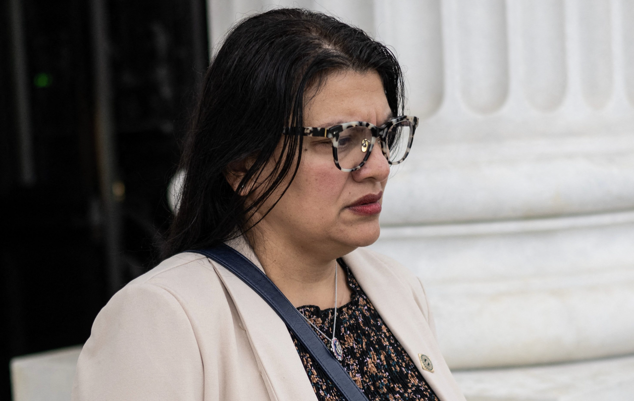 WATCH: Rashida Tlaib Refuses To Condemn Beheadings Of Israeli Babies When Confronted By Media