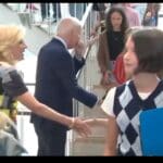 GROSS! Joe Biden Coughs In His Hand While Greeting Children At School (VIDEO)