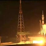 Peace in Space: Soyuz MS-24 Lifts off and Docks to International Space Station, Carrying Two Russian Cosmonauts and an American Astronaut