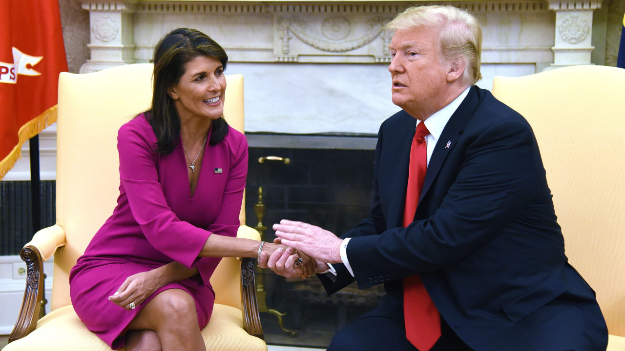Trump Asking His Allies About Possibly Picking Nikki Haley As VP: Report