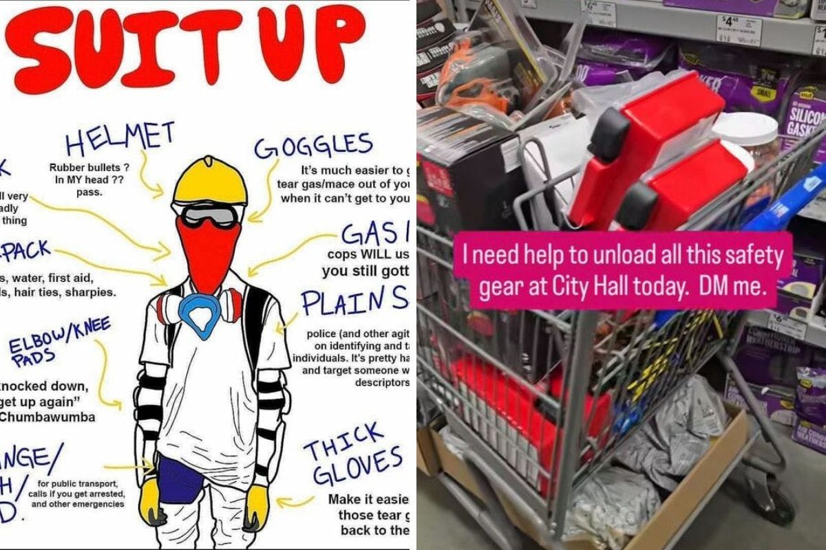 Leftwing Activist Network Distributes Riot Gear To Los Angeles Anti-ICE Agitators