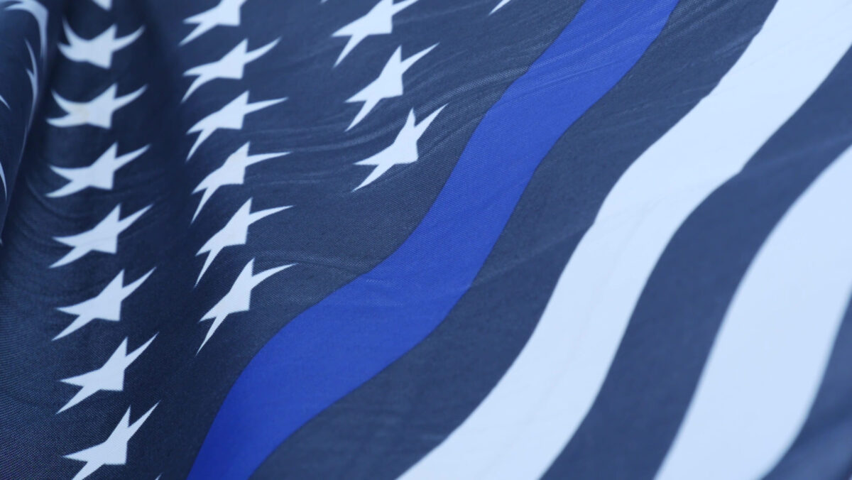 School Superintendent Said Thin Blue Line Flag Was No Longer Allowed On Sideline. High School Football Players Displayed It Anyway.