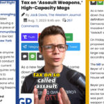 Victor Reacts: House Democrats Seek to Price Low Income People Out of Their Rights With 1000% Tax on “Assault Weapons” (VIDEO)