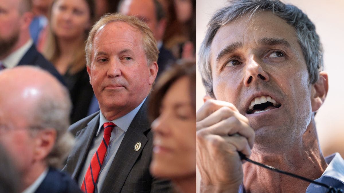 Ken Paxton Seeks To Put Democrat Beto O’Rourke ‘Behind Bars’ Over Fundraising For AWOL Dems
