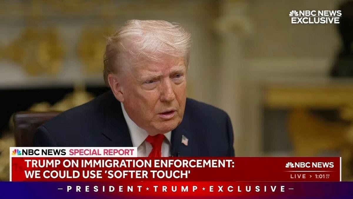 Trump Says Mass Deportation Campaign Could Use ‘Softer Touch’ After Minneapolis Shootings