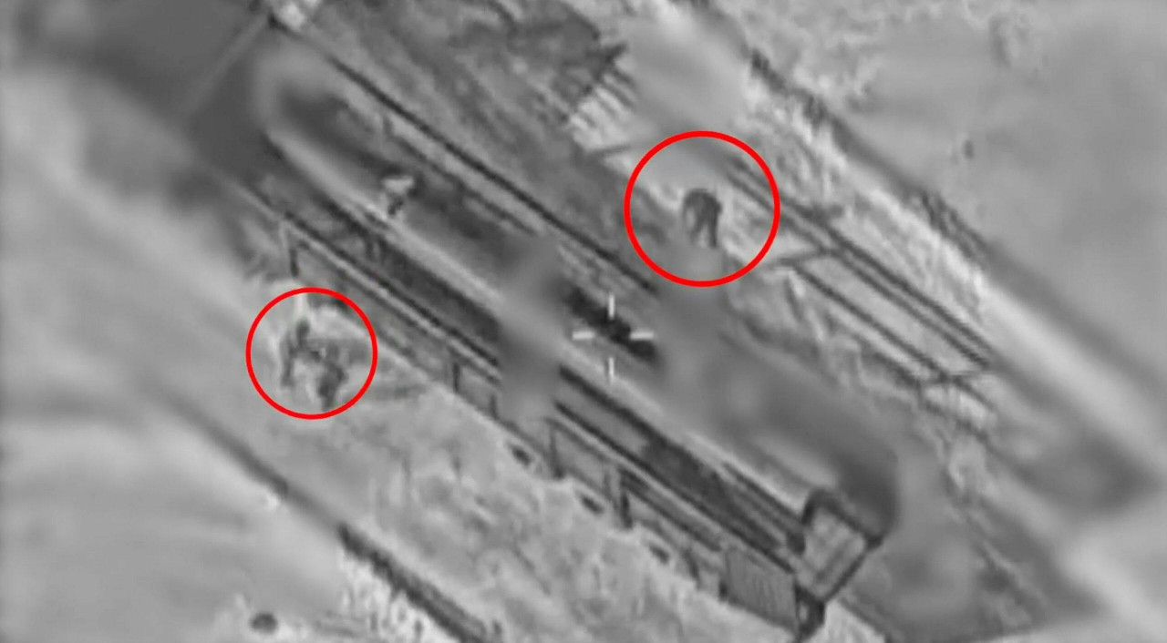 WATCH: Bird’s-Eye Video Shows U.S.-Israel Strike That Stopped Iran Missiles Cold