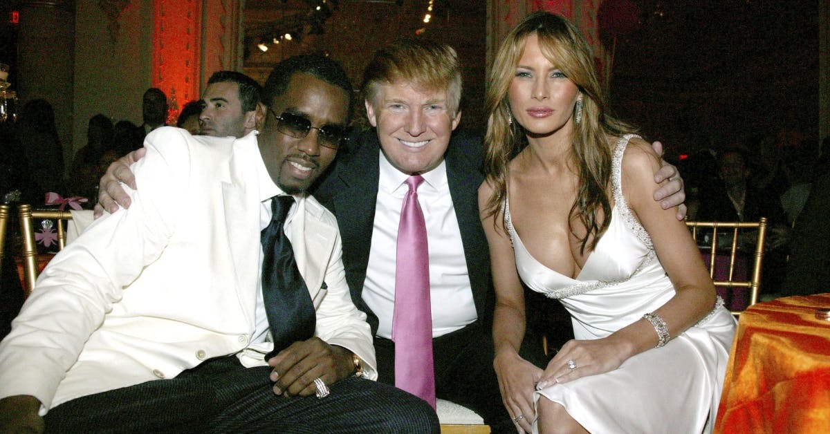Trump Asked About Potential Pardon For Diddy