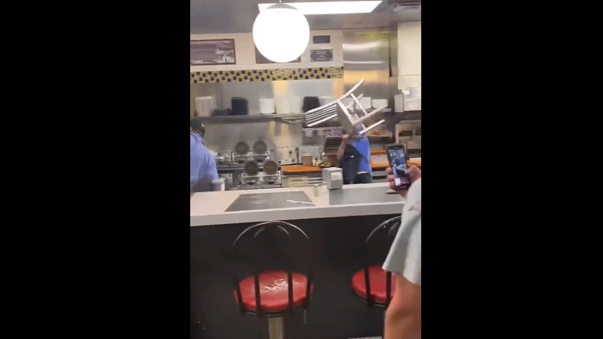 Ex-Waffle House employee recalls fighting 'extremely drunk' customer in viral brawl: 'Adrenaline and instinct'