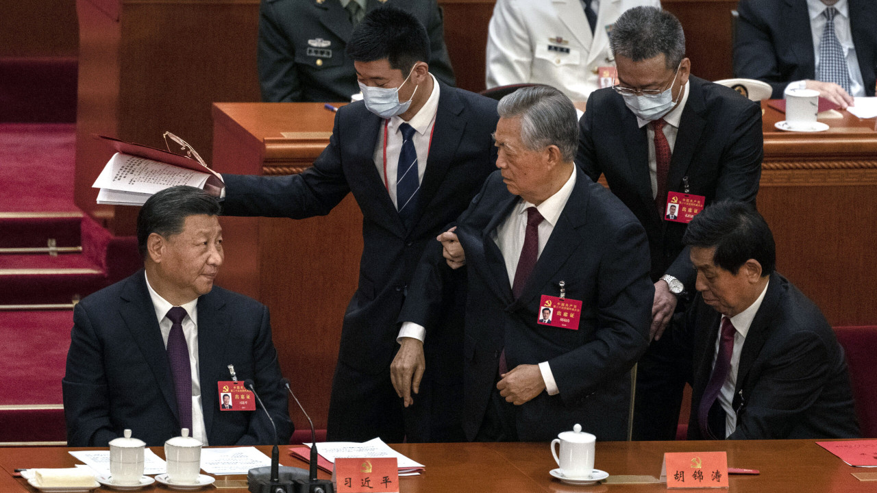 The World Reacts To Chinese Dictator Xi Jinping Purging Former Leader On Camera: ‘Chilling And Orwellian’