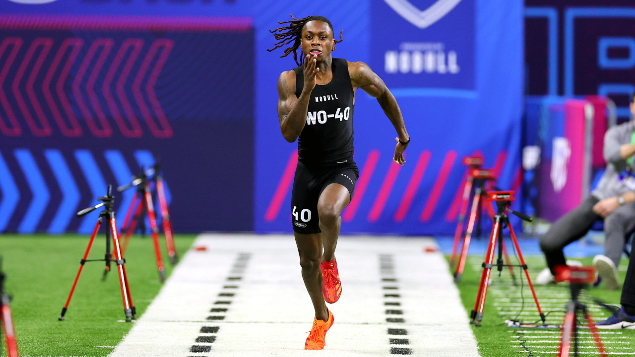 WATCH: Wide Receiver Shatters NFL Combine Record With Fastest 40-Yard Dash