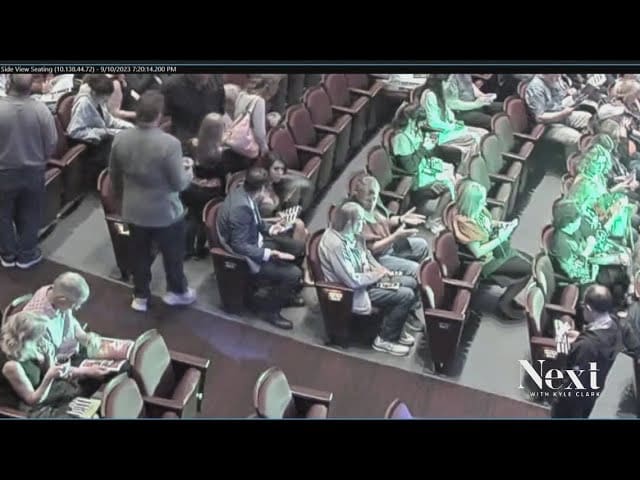 Lauren Boebert Apologizes After Theater Surveillance Video Shows Her Vaping and Getting Frisky With Her Date Before Being Kicked Out of Beetlejuice Performance