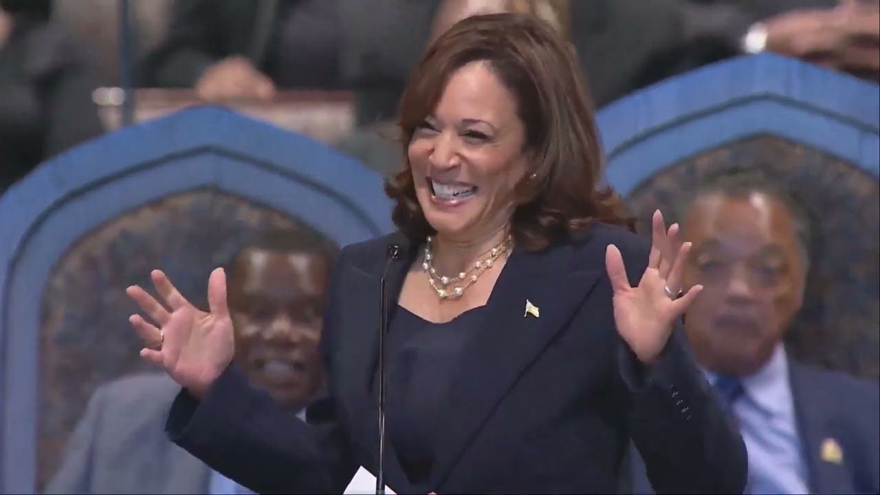 Kamala Harris Tells Word Salad About Having a ‘Jesse Jackson For President’ Bumper Sticker on Her Car (VIDEO)