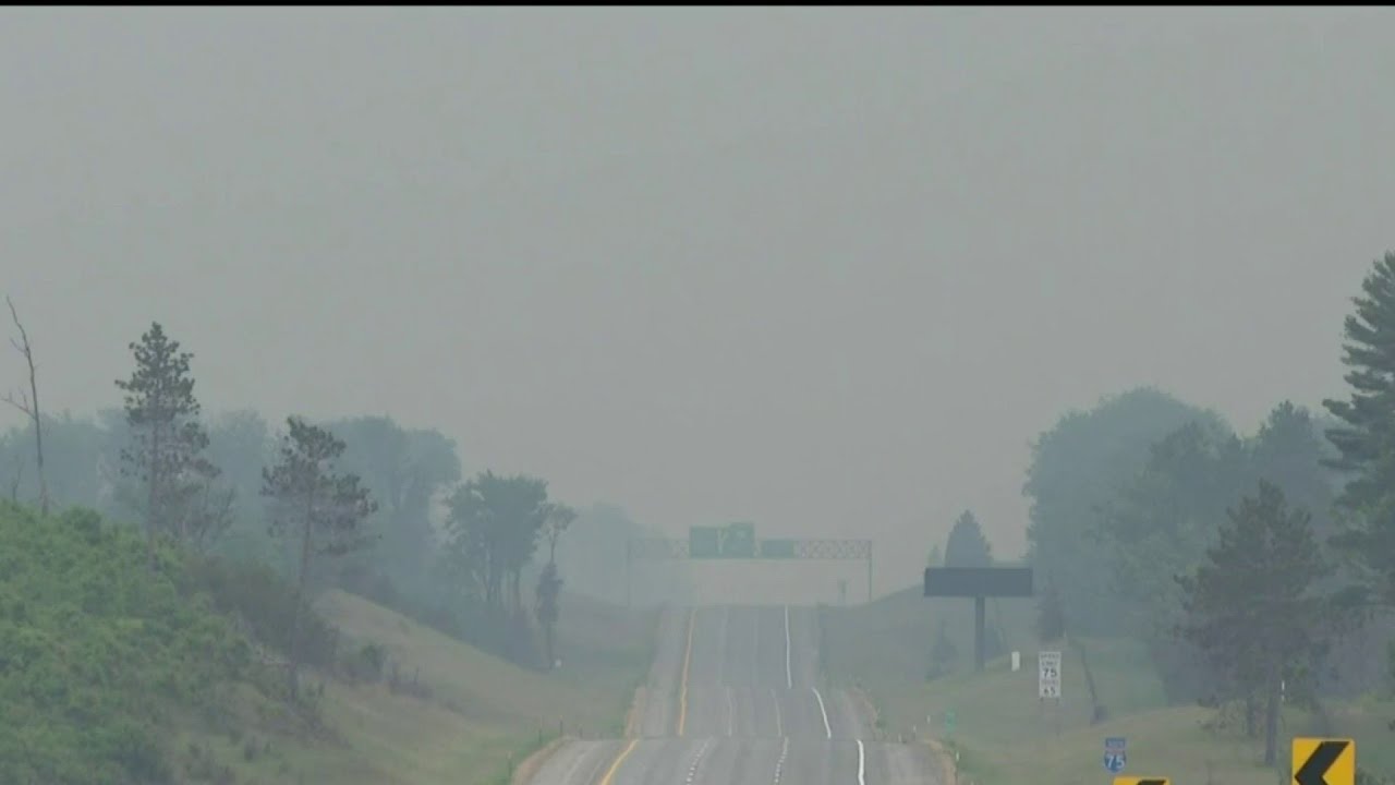 Firefighters Battle Wildfires in Northern Michigan (Video)