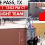 National Guardsmen Appear to Give Ladder to Illegals During Live Report (VIDEO)