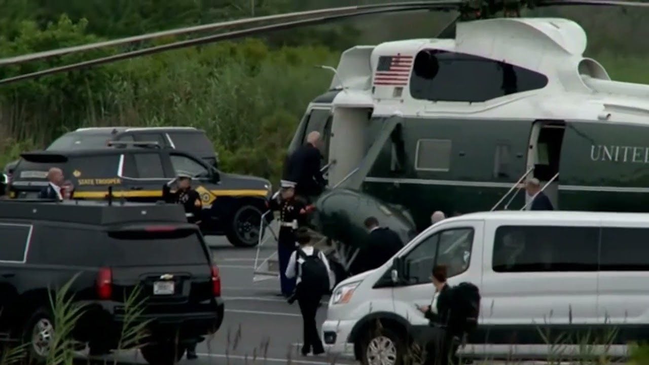 Biden Heads to Wilmington after Spending Week at Beach House – Biden Has Spent a FULL YEAR – 365 Days of His Presidency – On Vacation (VIDEO)