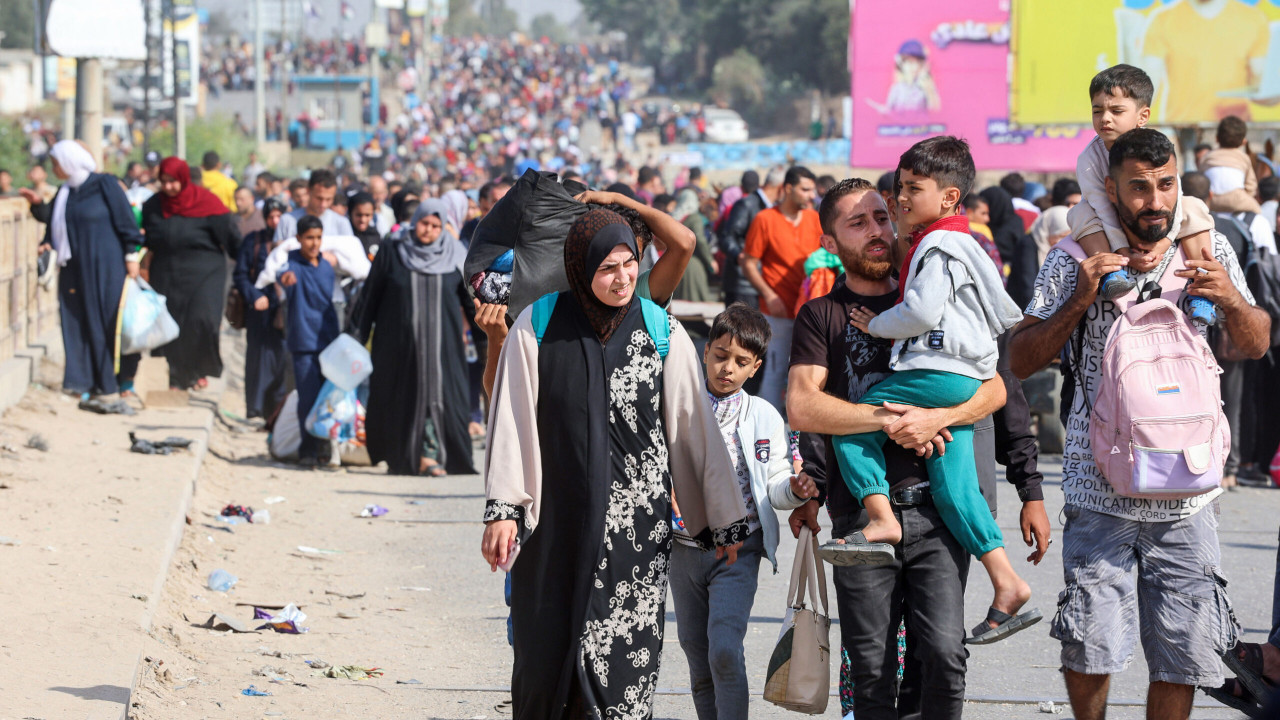 WATCH: IDF Protects 50,000 Palestinians Fleeing Northern Gaza; Coordinates Safety For Those Evacuating Hospital