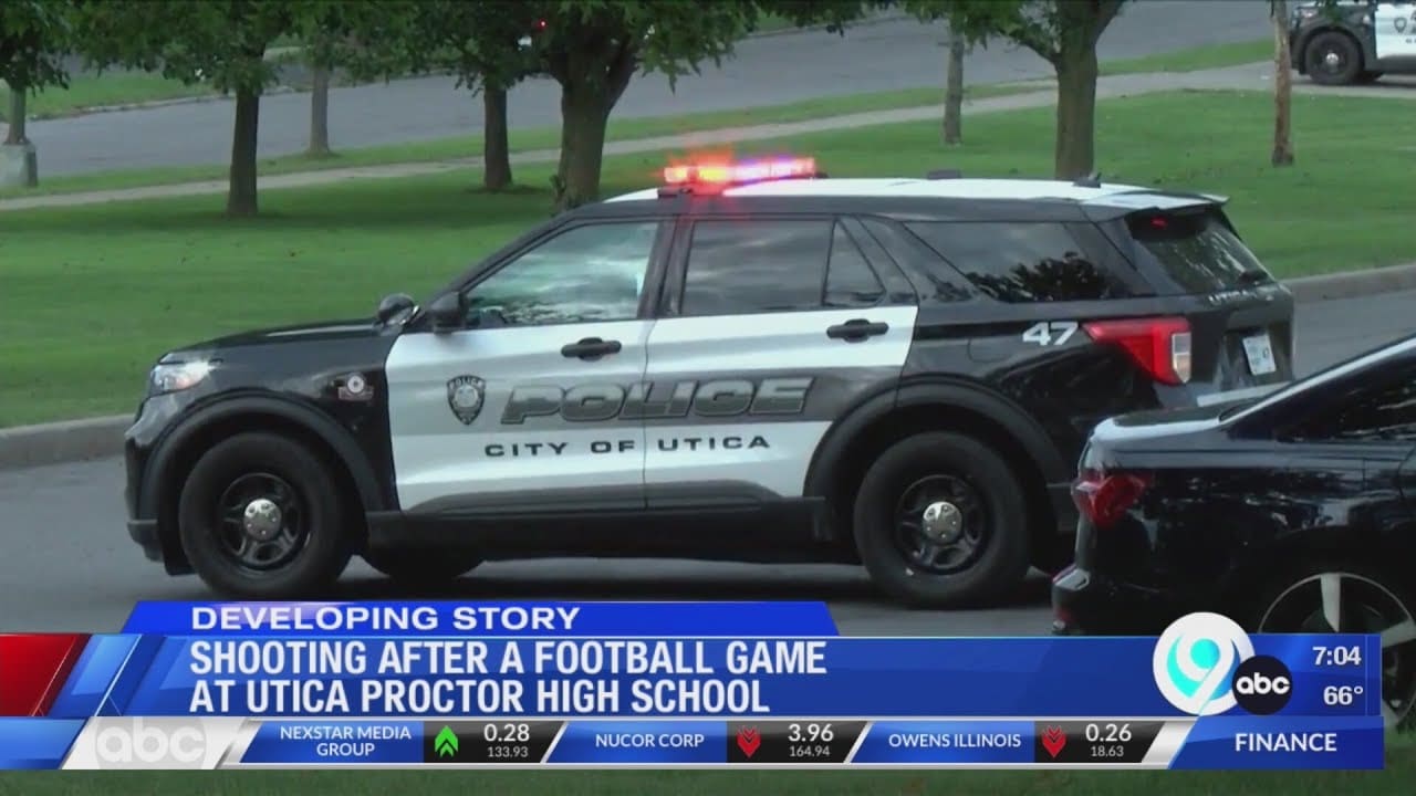 Security Guard Shot in the Head Trying to Break Up Fight at High School Football Game in Utica, New York