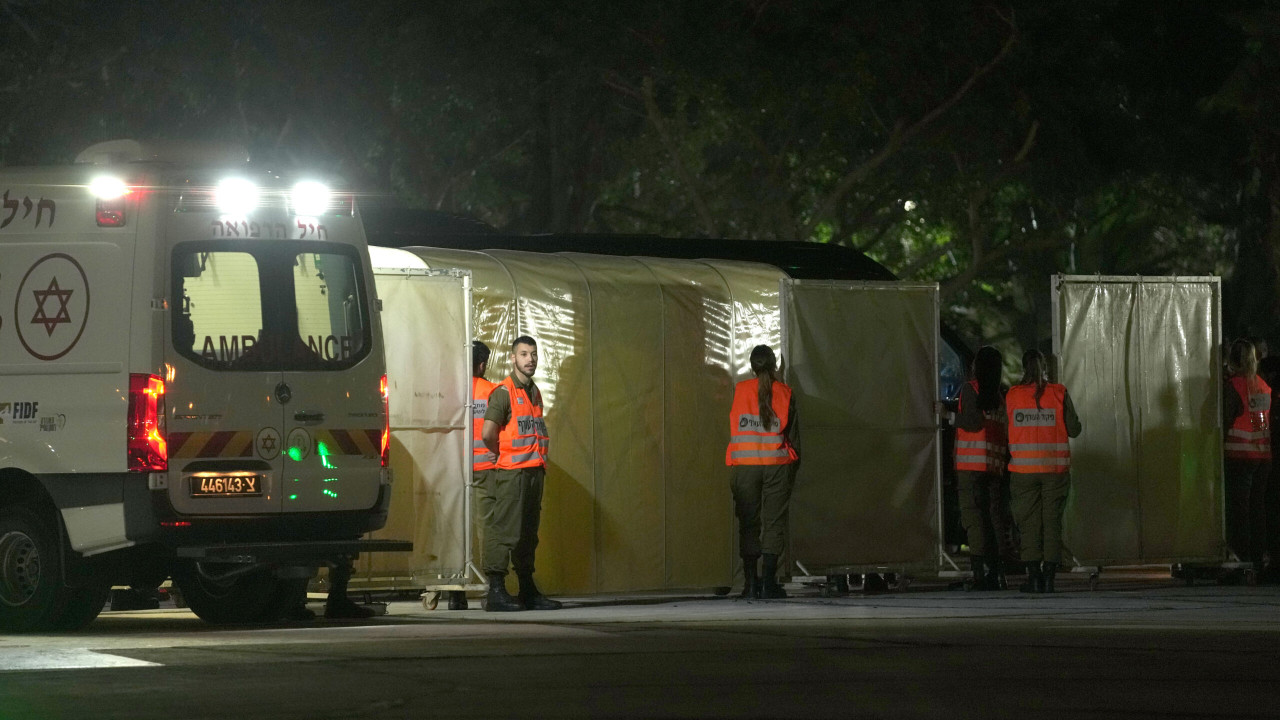 First Group Of 13 Israeli Hostages Arrive Back In Israel