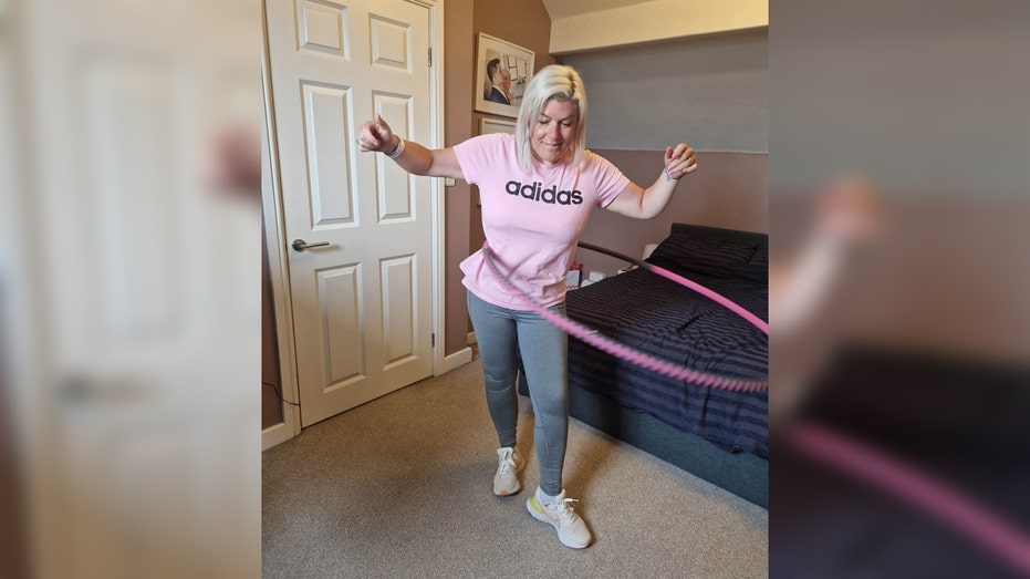 Mom of four reveals her secret of shedding nearly 80 pounds (hint: hula hooping is involved)