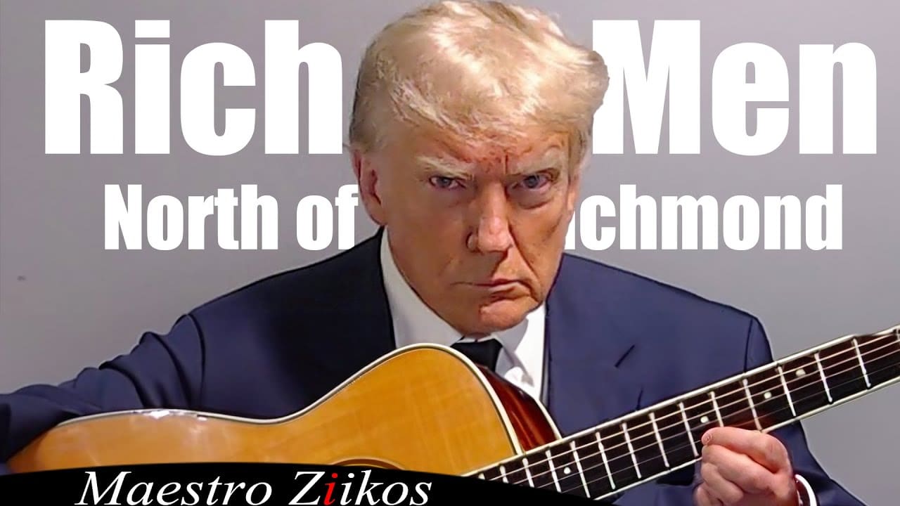 SIMPLY GREAT: A Parody of President Trump Sings “Rich Men North of Richmond” (VIDEO)