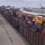 Stunning Videos From Mexico of Open Train Cars Taking Hordes of Migrants to Biden’s Open US Border
