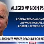 National Archives Misses Deadline to Turn Over Biden Pseudonym Emails He Used for Illicit Business Deals with Foreign Officials
