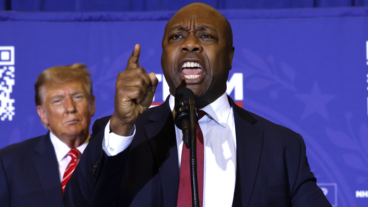 Tim Scott Gives Two Reasons Why He Says Nikki Haley Should Drop Out Of Race